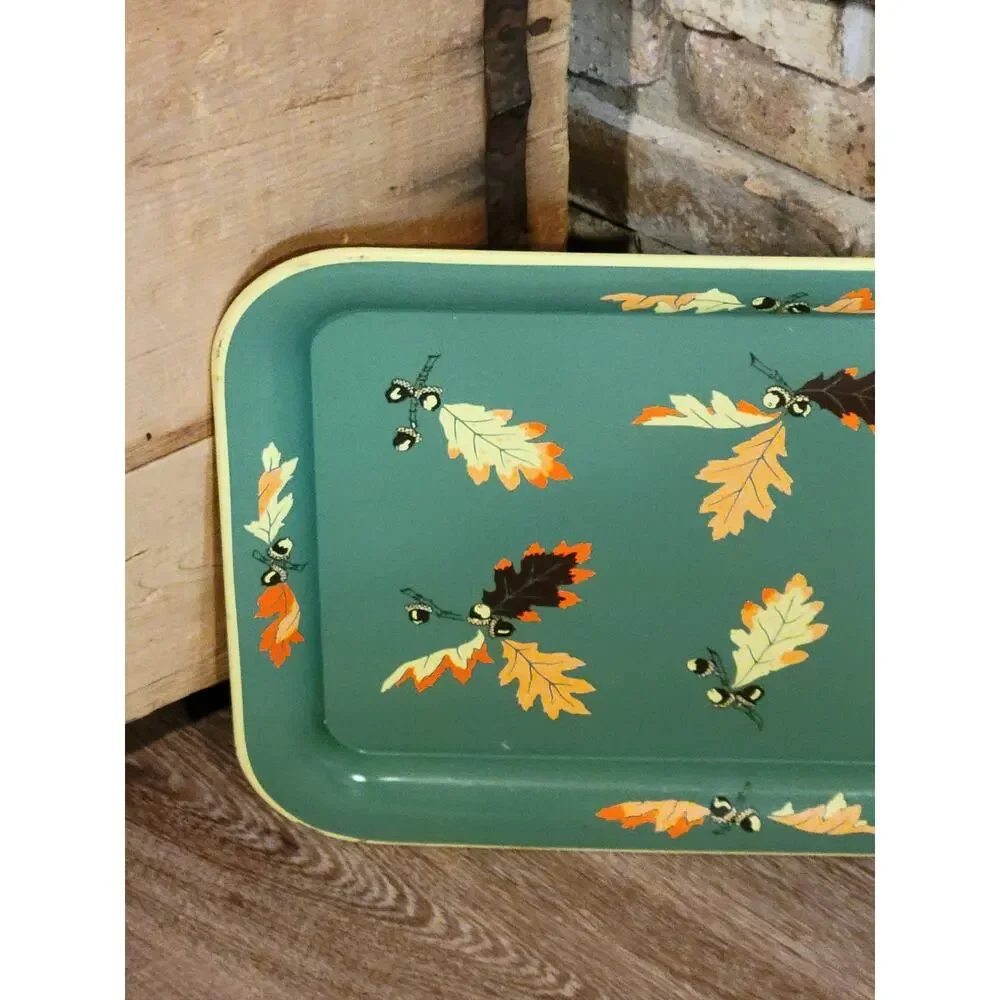 Vintage green serving